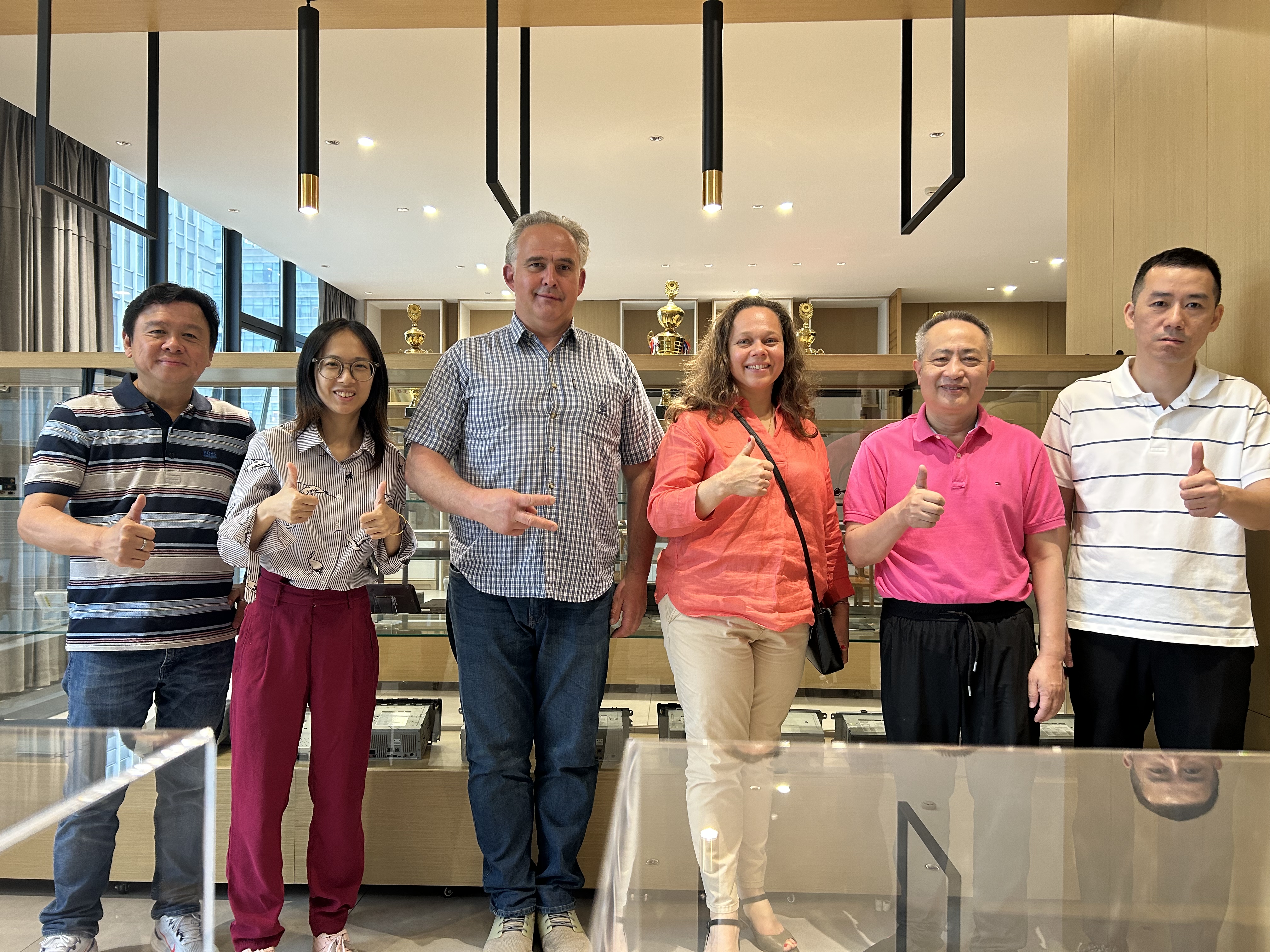 On May 20, 2024, agents from Goldhorn Malaysia and Latvia visited Goldhorn 